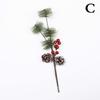 Artificial Christmas Pine Sticks Red Berry Stems Artificial Pine Picks Ornaments Christmas Tree Decorations Holiday Decor