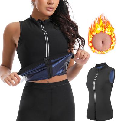 Женская спортивная майка для бега на открытом воздухе, спортивная одежда для сауны, потливости, фитнеса, корсет для подтяжки живота, корректирующее белье