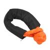 2 Pcs 13mm Soft Shackle 44092 Lbs Breaking Force High Tear Resistance Portable Soft Recovery Tow Strap for Truck SUVs Offroad Vehicels