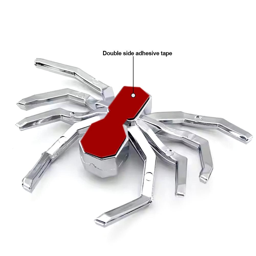 3D Креативный Автомобиль Мотоцикл Паук Дизайн Наклейка Автомобильная Наклейка С Царапинами Украшения