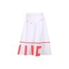 Color Block Letter Print A-Line Skirt Women Skirts White 893662-100
