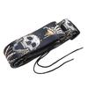 Guitar Strap Cool Skeleton Design Adjustable 2 Inches Wide Polyester Guitar Strap for Bass Electric
