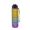 1 Liter Sport Water Bottle Motivational Water Bottle Leakproof Bottles Drinking Outdoor Travel Gym Fitness Jugs for Kitchen Cups