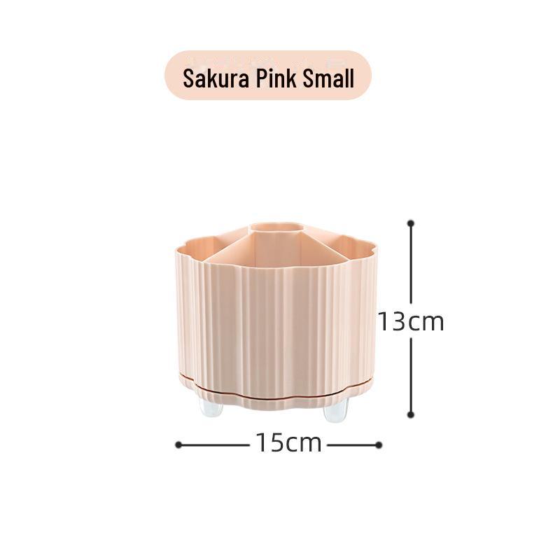 Вращающийся держатель для кистей для макияжа и органайзер для косметики