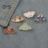 Women Brooch Moth Enamel Exquisite Special Cute Bag Pin