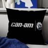 C-Can-AM Maple Design Cushion Cover Happy Autumn Harvest Decor Holiday Decorati Pillow Cover