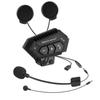 BT 12S Мотоциклетный шлем Bluetooth гарнитура Беспроводная гарнитура для мотоцикла Наушники Музыкальный плеер шлем гарнитура для велосипеда мотоцикла