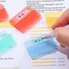 Candy Color Index Clip Plastic Letter Paper Label Clip File Classification Clamp  Student
