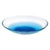 Toyo Sasaki Glass FUTAE Double Coupe Ball Made In Large Round Glass 46167WSHB 245, Japan, Platter, Plate, Dish, Tableware,