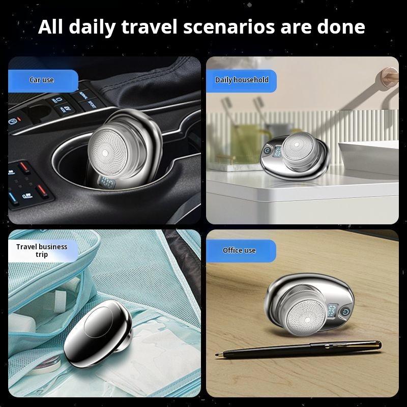 Мини-электробритва портативная домашняя мужская бритва для путешествий, цифровой нож для бороды