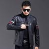 Кожаная куртка мужская весна и осень куртка из натуральной кожи повседневная универсальная модная красивая куртка из коровьей кожи первого слоя модная