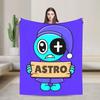 Плед Dandys World Astro Флис Летний Для Кондиционера Портативный Мягкий Плед для Кровати Дорожный Коврик Кусок