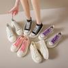 High-top Canvas Shoes for Women 2025 Summer New Versatile Students Breathable Platform Canvas Shoes Casual Shoes for Women