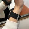 Силиконовый ремешок для Apple Watch - Ремешок для iWatch Ultra/11/10//9/8/7/6/5/4/3/2/1/SE/SE2022 Пряжка с квадратной пластиной 49мм 45мм 44мм 42мм 41мм 40мм 38мм