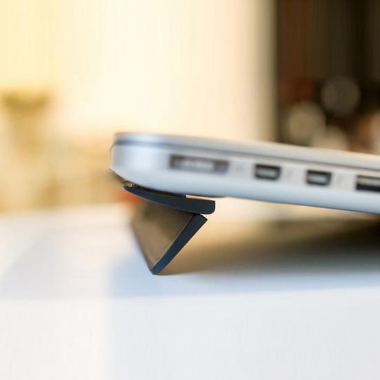 Folding Adhesive Universal Holder Riser Stand PC Laptop Bracket for MacBook