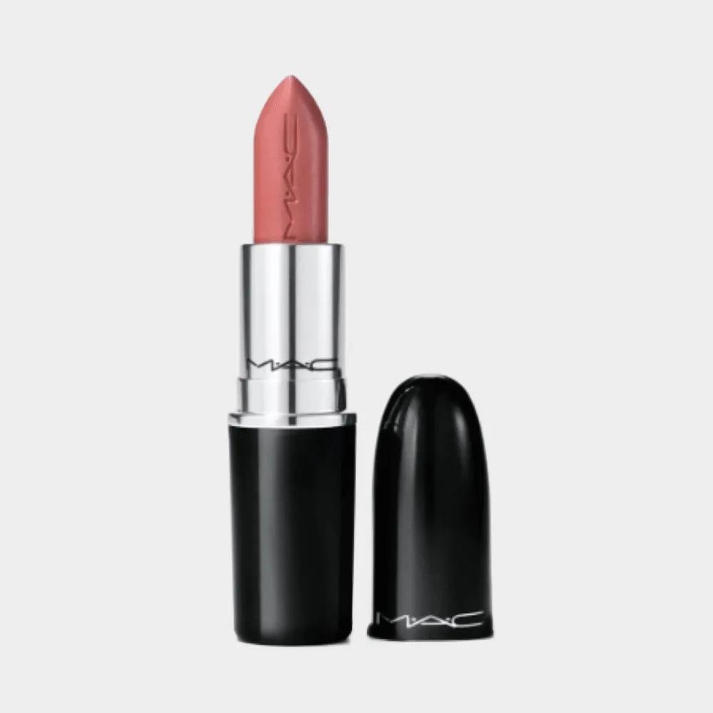 Mac Помада Lusterglass Well Well Well (Светло-розовый бежевый) Шикарный блеск