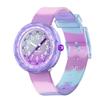 Часы Swatch FUZE в фиолетовом цвете FCSP131, для девочек.