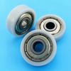 6*22*7Mm Planar Wheel Nylon Pulley Pom Roller Ball Bearing Pulley Bearing Wheel Sliding Converyor Wheel
