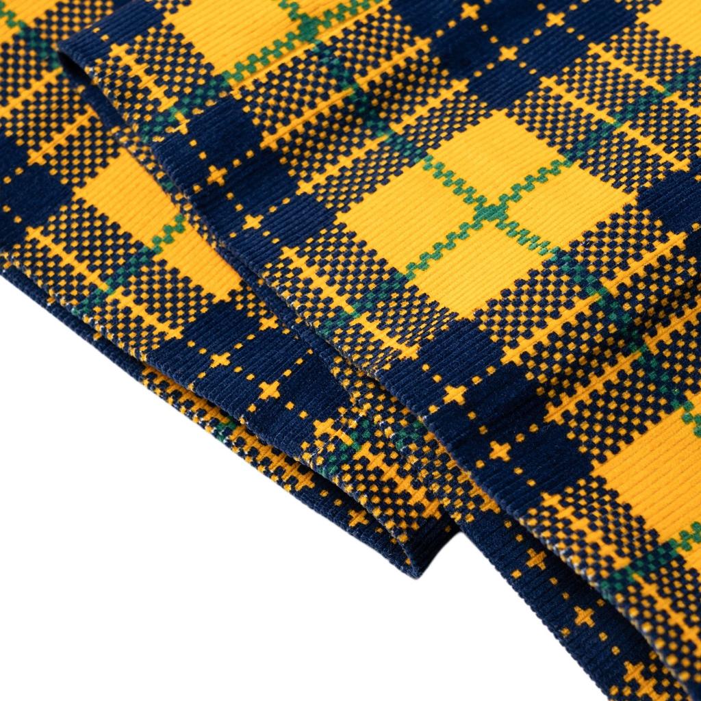 GUCCI Straight Leg Checked Tartan Cotton Trousers 714622-ZAKSH-7088
