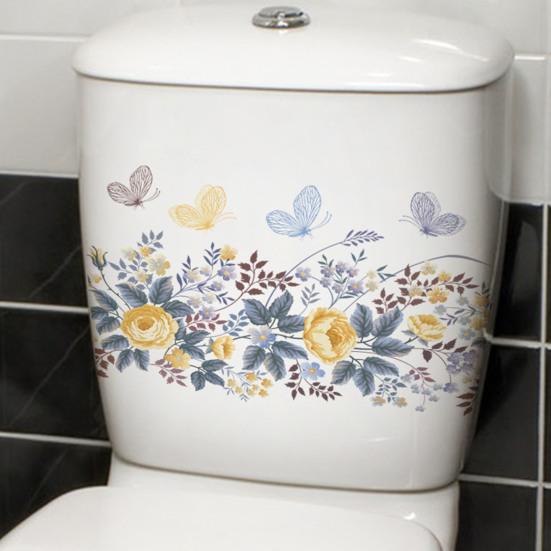 Наклейка съемная самоклеящаяся водостойкая ПВХ ванная комната настенное художественное украшение наклейка товары для дома