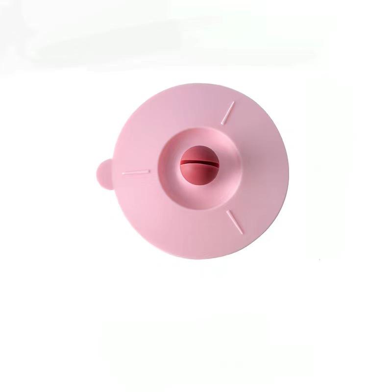 1 шт., силиконовая крышка для чашки с держателем ложки, силиконовая крышка для чашки, крышка для горячей чашки, герметичная крышка для чашки с держателем для ложки, предназначенная для круглой чашки