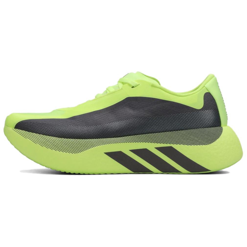 Adidas Hyperboost Edge Running Shoes Men's Low Top Neon Green KI4413