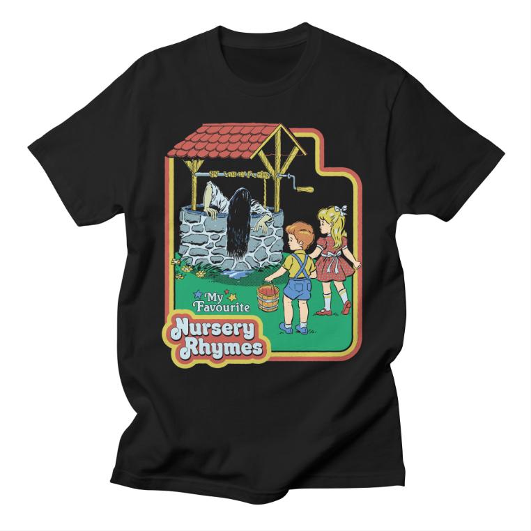 Classic Cartoon Anime European and American Style Illustration High Street Casual Tshirt Mens and Womens Luxury Top 2026