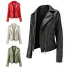 New Fashionable Woven Leather Jackets for Women, Strappy Jackets for Women, European and American Fashion Casual Jackets for Women
