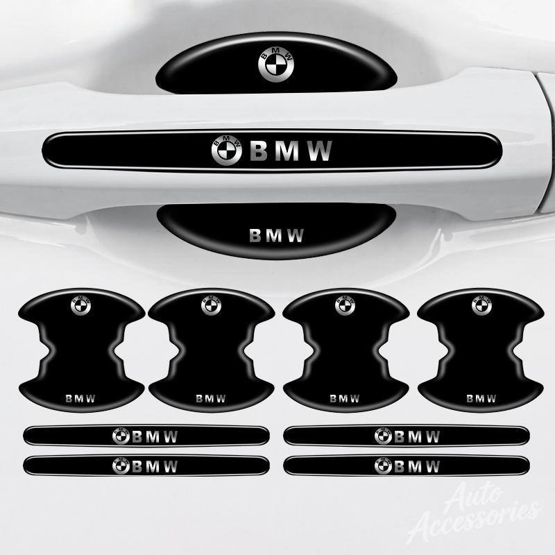 Car Door Handle Protection Sticker Door Bowl Anti-scratch Trim Strip For BMW MINI X1 X2 X3 X5 X7 G20 G30 E46 E90 E60 E39 F30 E36 vdkc30