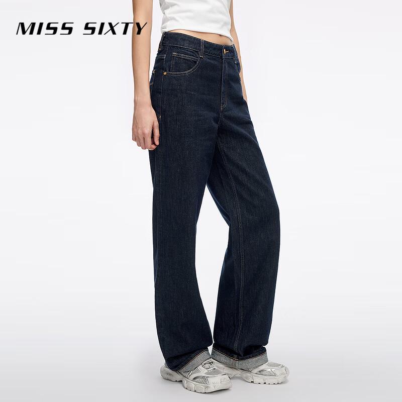 MISS SIXTY Women's Mid-Waist Straight-Leg Jeans