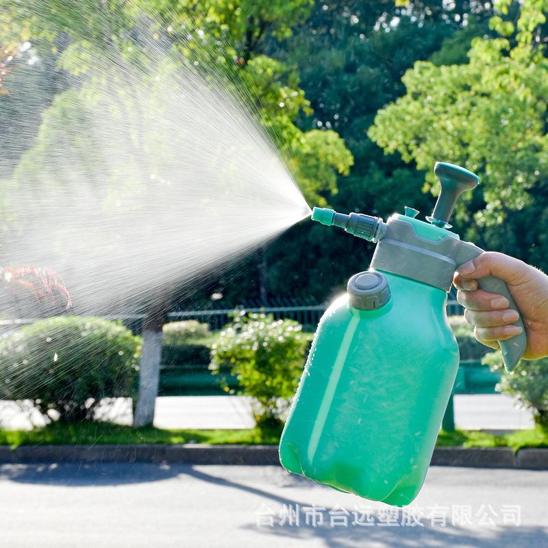 Pressure Watering Can, Flower Watering Household 2L Watering Can, Sprayer, Gardening Tool, Enlarged Watering Kettle, Gardening Flower Watering Artifac