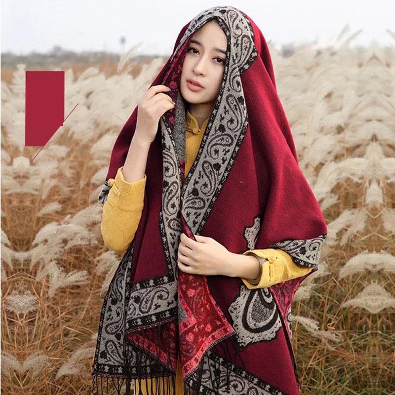 Дышащая, теплая и универсальная домашняя, осенне-зимняя женская шаль для путешествий, толстый плащ, одеяло с кондиционером