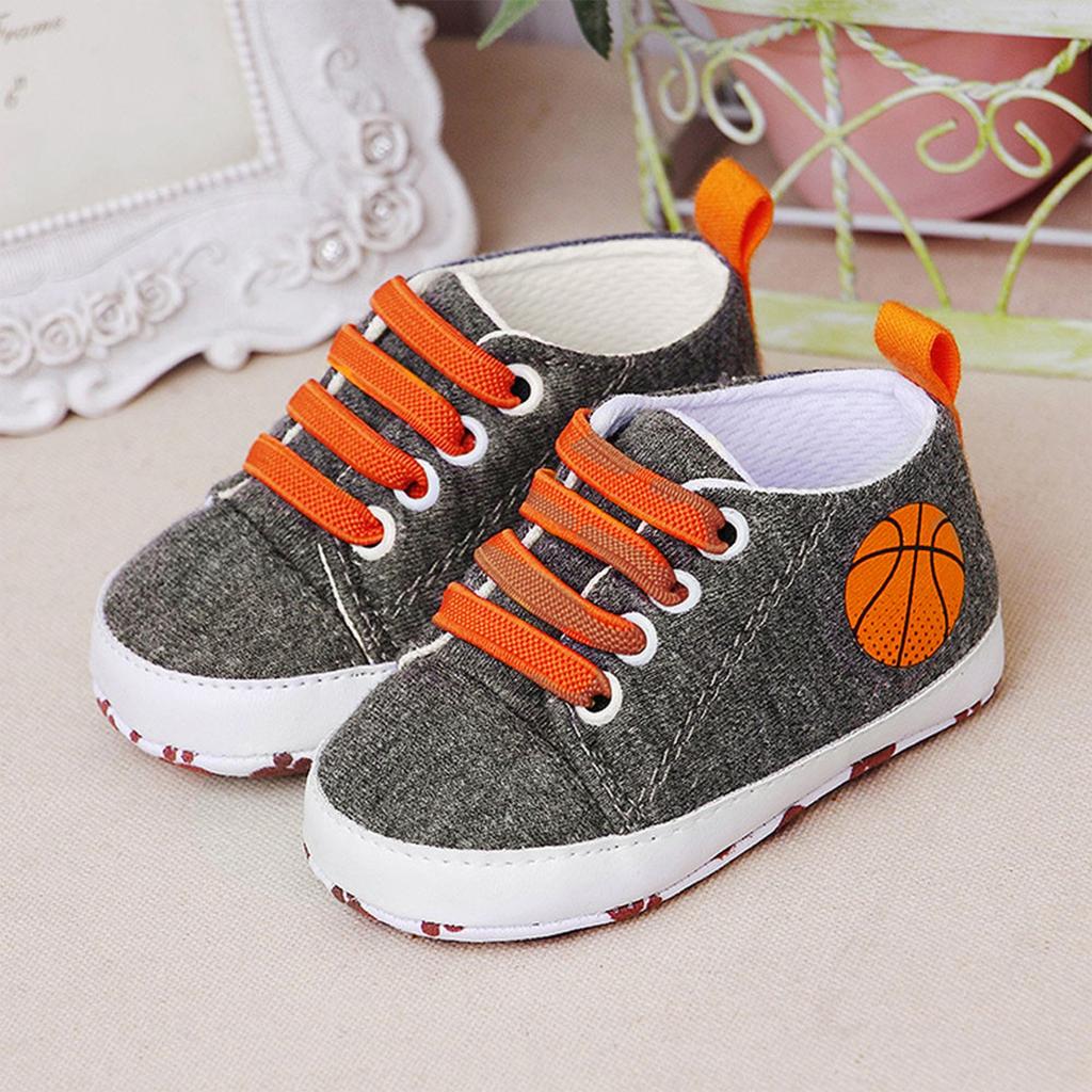 Мягкая повседневная обувь на плоской подошве для новорожденных с рисунками из мультфильмов для девочек и мальчиков