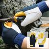 1Pair Safety Work Gloves Builder Gloves Gardening Gloves Light-Duty Mechanic Gloves Imitation Sheepskin for Men Women