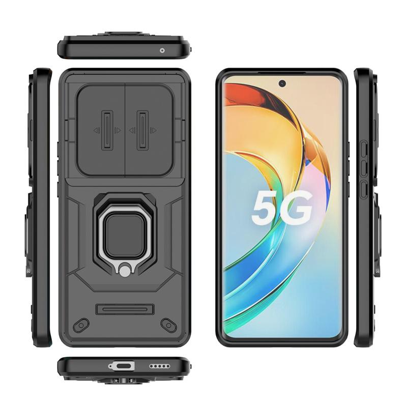 Для Honor X9b 5G чехол противоударный металлический магнитный кольцо бронированный чехол для Honer X9a X40 X50 X50i X 9b слайдер камера телефон чехлы Fundas