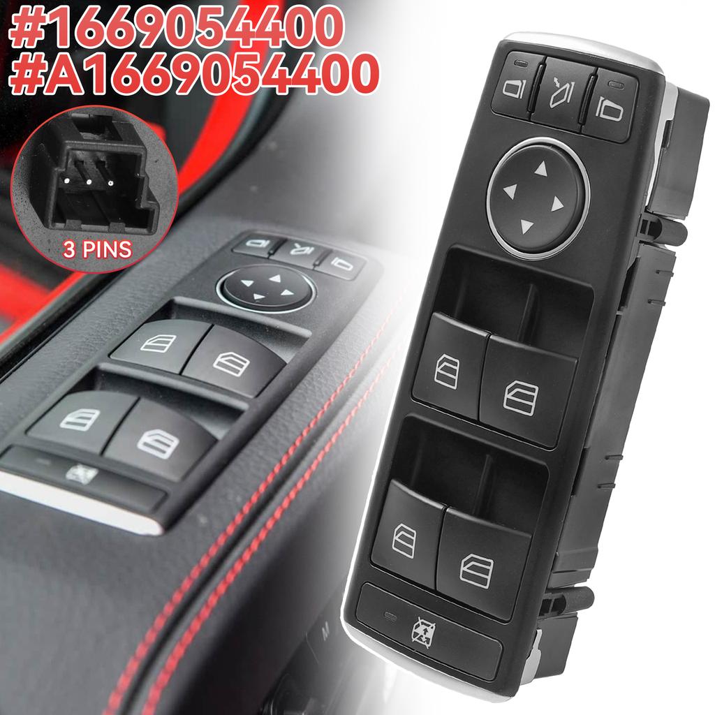 1669054400 Левый переключатель управления стеклоподъемником со складыванием для Mercedes Benz W212 W246 W176 W156 W117 W204 C-Class CLA A1669054400