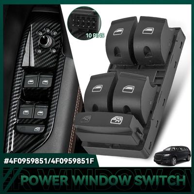 Для A3 A6 S3 S6 C6 Q7 RS6 PLUS/AVANT главный переключатель управления стеклоподъемником со стороны водителя 4F0959851F 4F0 959 851