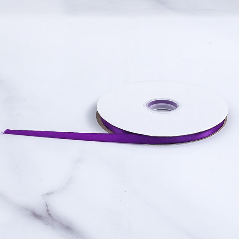 DIY Handmade Decorative Embellishments Romantic and Cozy 1.5cm Polyester Ribbon Tie Flower Cake Box Ribbon Colorful Ribbon Bow Hairpin Satin Ribbon
