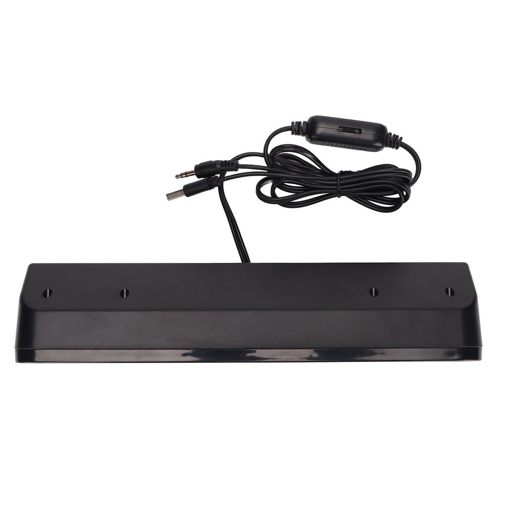 Проводная колонка Hi-Fi стерео сабвуфер с питанием от USB 3,5 мм разъем портативная настольная длинная колонка для ТВ компьютера