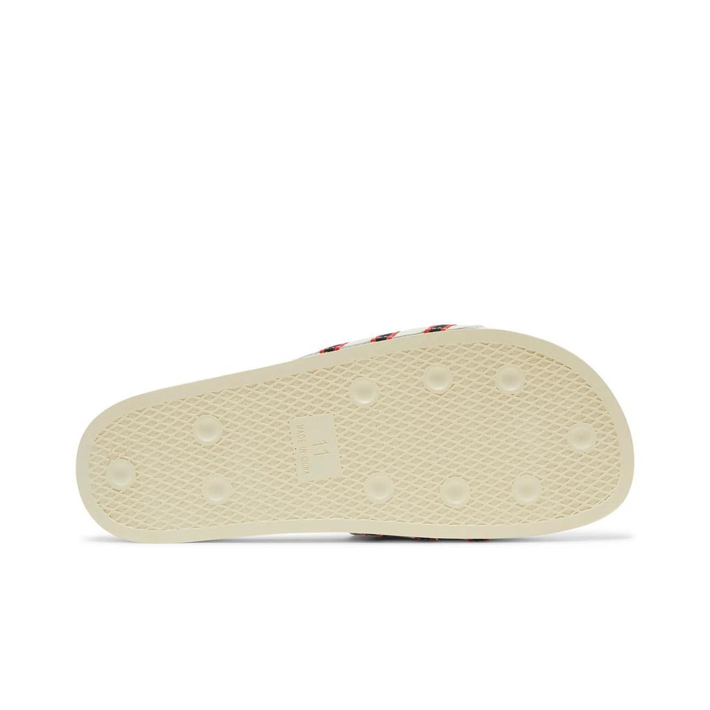 adidas Adilette Slide '1979' (Unisex) Cream White / Core Black / Vivid Red Slide Slippers GZ1077