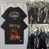 Trivium Футболка Ascend Above The Ashes Тур 2025 Футболка Двусторонняя Печать Хлопок Винтаж Хэви-метал Группа Рок-музыка Футболка