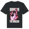 Футболка унисекс Bring Me The Horizon, тяжелый хлопок, черная, размеры S-5XL, C303