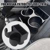 Автомобильный подстаканник для Nissan Patrol Y61 1997-2016 Автомобильный подлокотник Подстаканник для воды Термостойкий держатель для напитков Автомобильные аксессуары