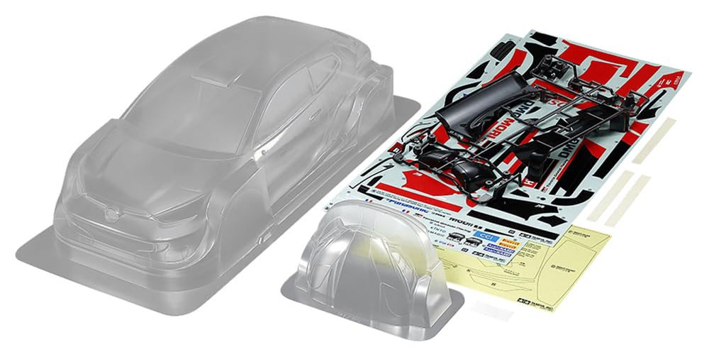 TAMIYA RC Spare Parts Toyota Gazoo Racing Yaris Rally 1 Hybrid Unpainted Spare Body Set 51707 No.1707 SP.1707 1/10RC WRT/GR