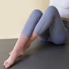 Носки для йоги Five Fingers Womens Mid-Tube Осень-зима Теплые хлопковые носки Harajuku с нескользящей подошвой и пятью пальцами для батута и пилатеса