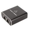 Сплиттер Ethernet RJ45 Сетевой порт 1 к 2 портам Алюминиевый сплав Гигабитный сетевой коммутатор 1000 Мбит/с
