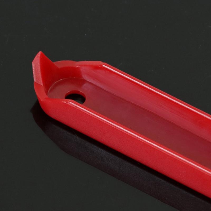 2Pcs/Set Mini Handmade Tools Scraper Practical Floor Cleaner Tile Cleaner Surface Glue Residual Shovel(Red)