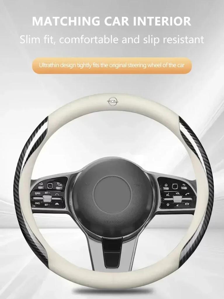 Anti-slip accessories for the interior of car steering wheel covers For Opel Insignia Astra Antara Meriva Zafira H G Corsa rhj088