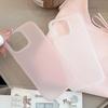 Ins Minimalist for IPhone 16 for 15 for Apple Phone Case 17Pro Max Solid Color Silicone 13 Anti Drop 12 Transparent