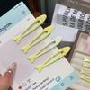 Высококачественная синяя заколка для волос с рыбой для женщин: Милый дизайн "утиный клюв", идеально подходит для челки и тонких волос